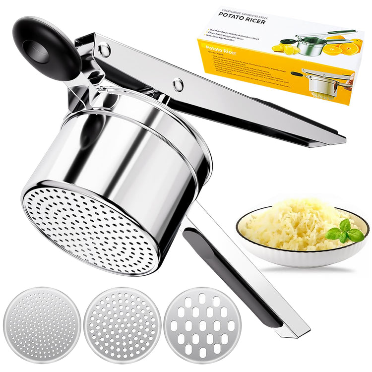 Potato Ricer With 3 Discs