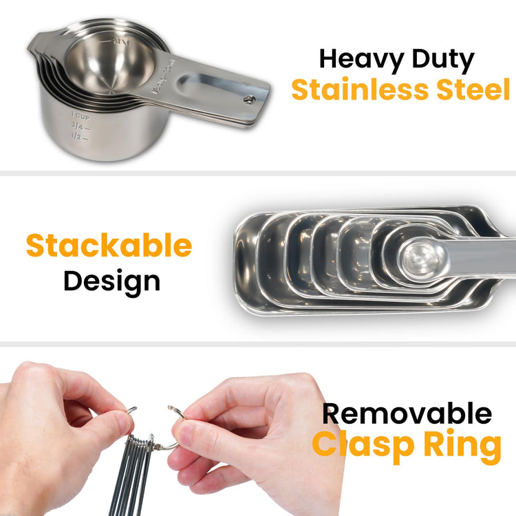 18PCS Measuring Cups and Spoons Set