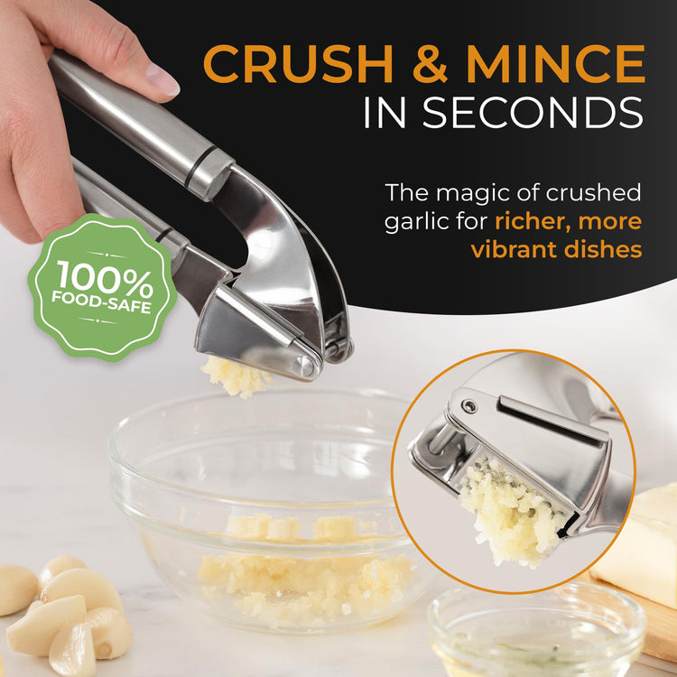 Garlic Press Stainless Steel