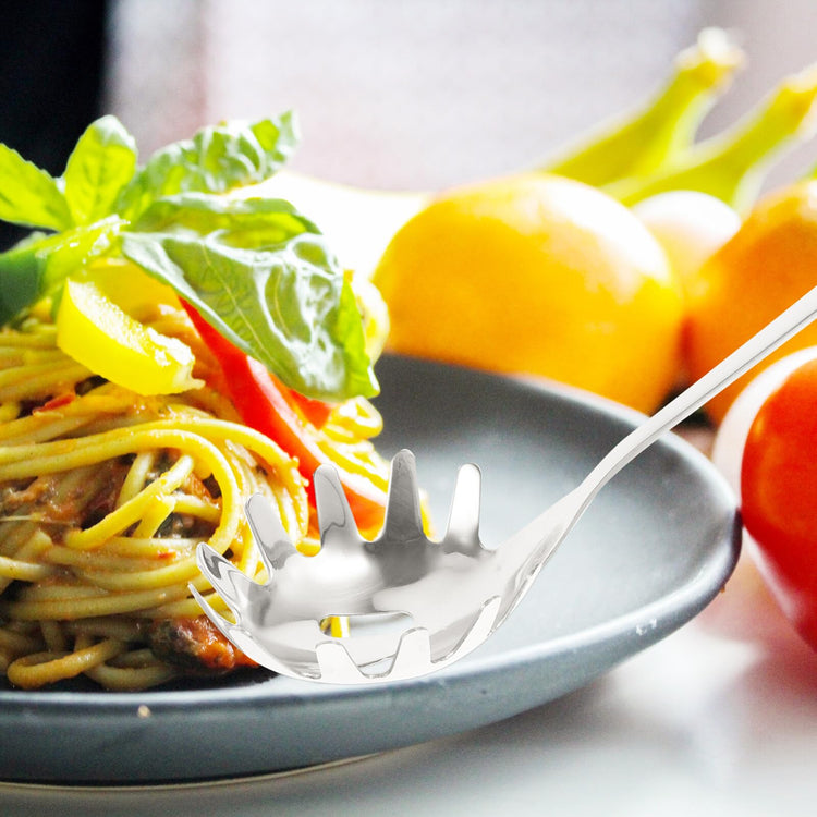 9.4 Inch Stainless Steel Pasta Spoon