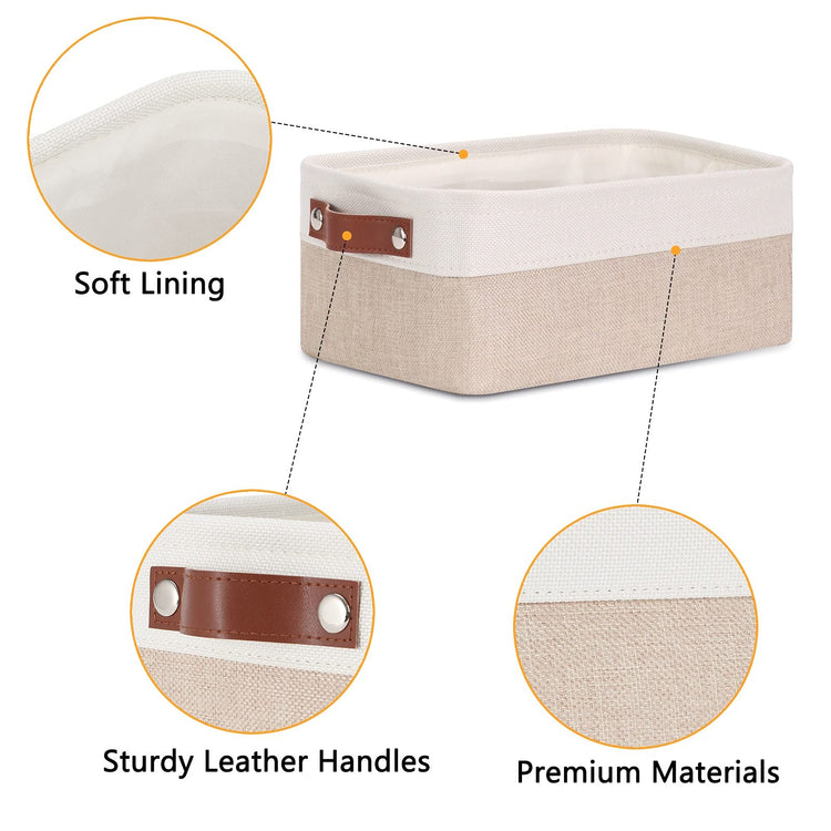 Small Storage Bins (6 Count)