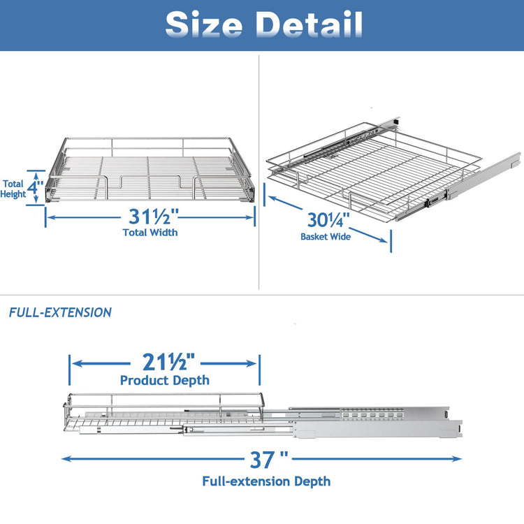 Pull Out Cabinet Organizer