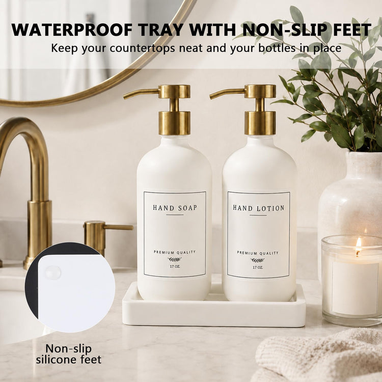 Soap Dispenser Bathroom (2 Count)