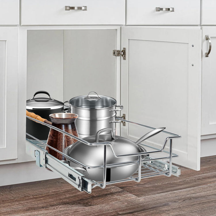 Pull Out Cabinet Organizer 15" W X 22" D
