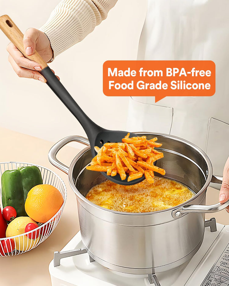 Silicone Kitchen Ladle Strainer