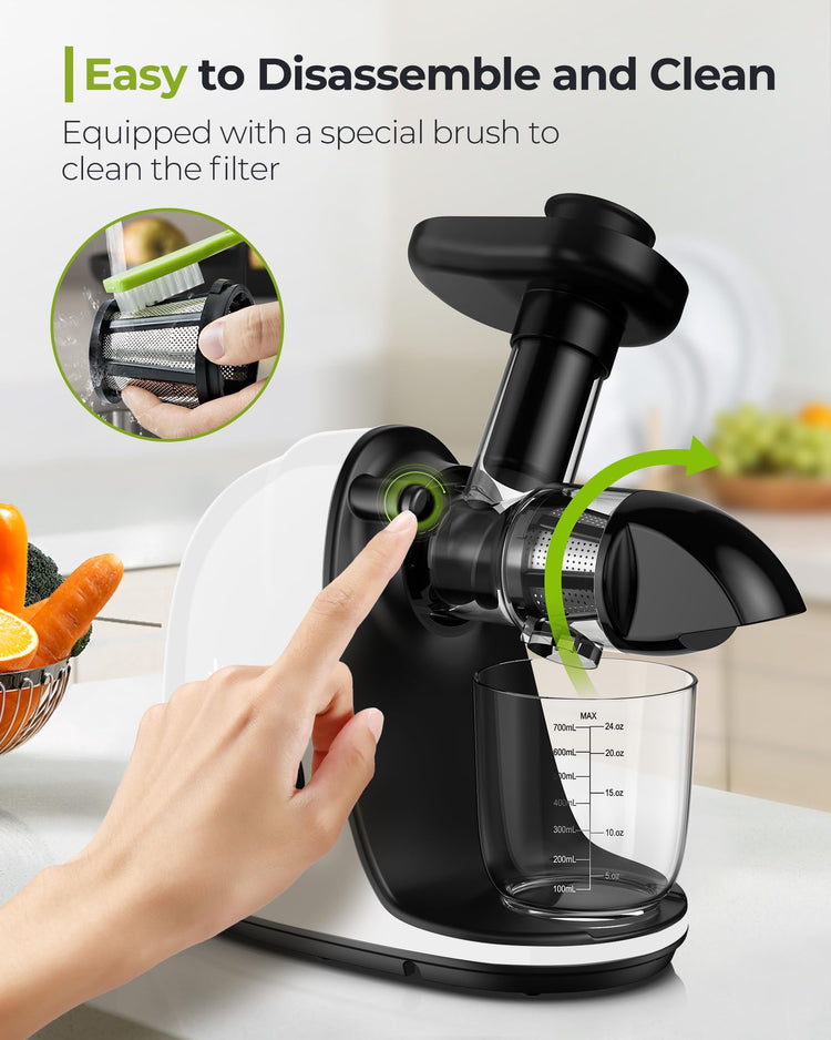 Slow Masticating Juicer with 2