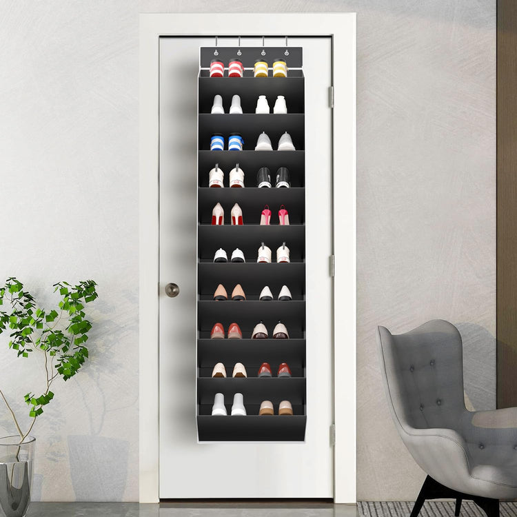 10 Tiers Large Size Over the Door Shoe Organizer Storage
