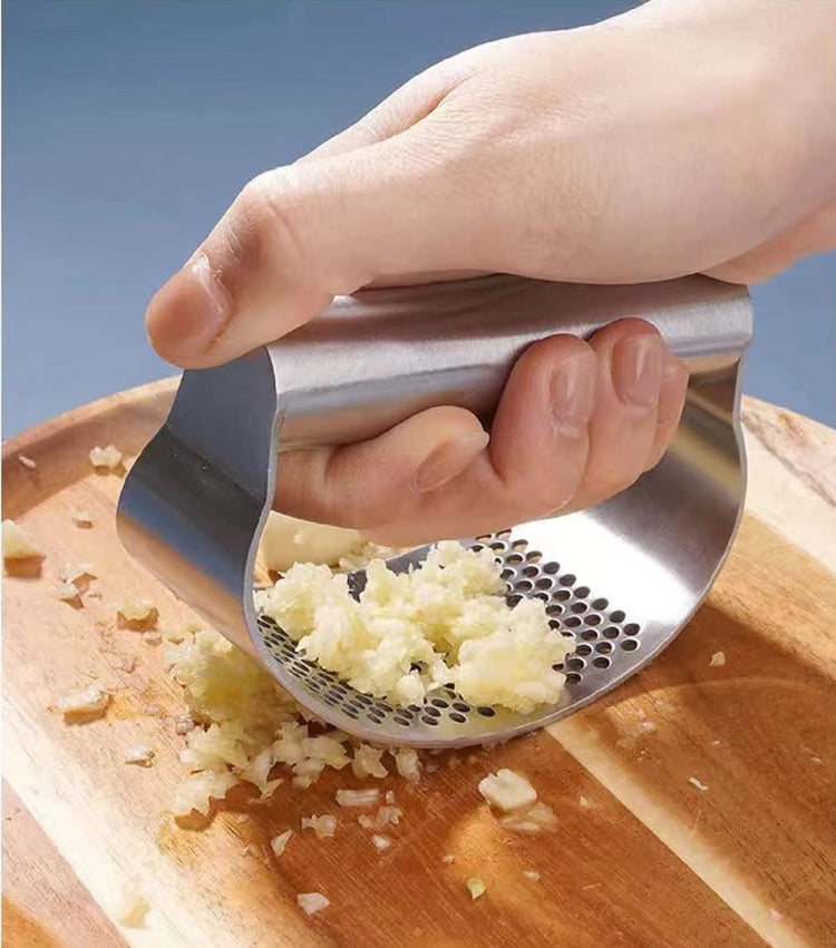 Garlic press kitchen tool garlic peeler professional ginger crusher ergonomic labor