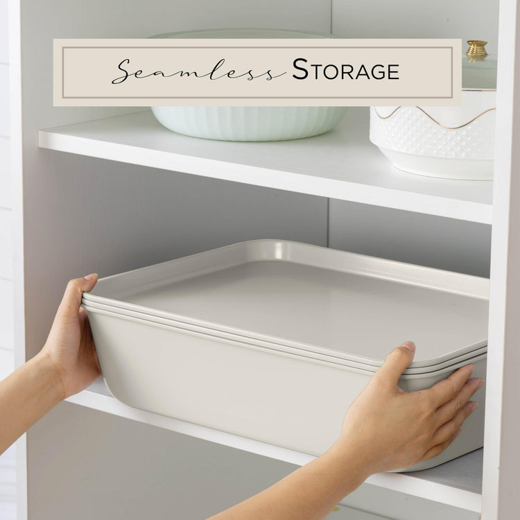 Nonstick Stackable Bakeware Set