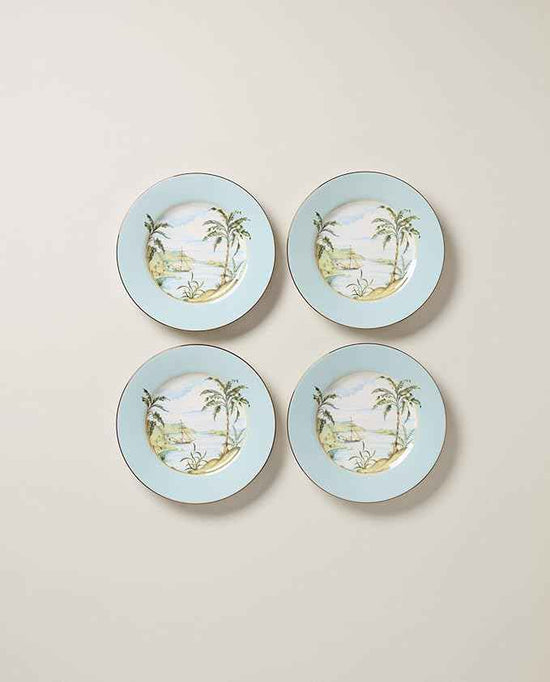 Lenox 897265 British Colonial Tradewind Accent Plates, Set of 4