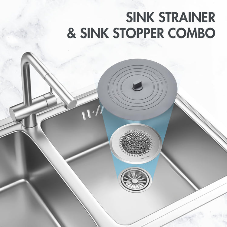 Kitchen Sink Drain Strainer & Sink Stopper