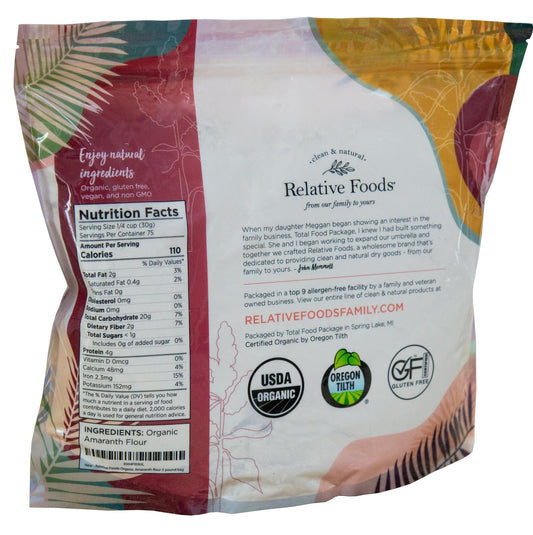 Organic Amaranth Flour (80 Ounce)