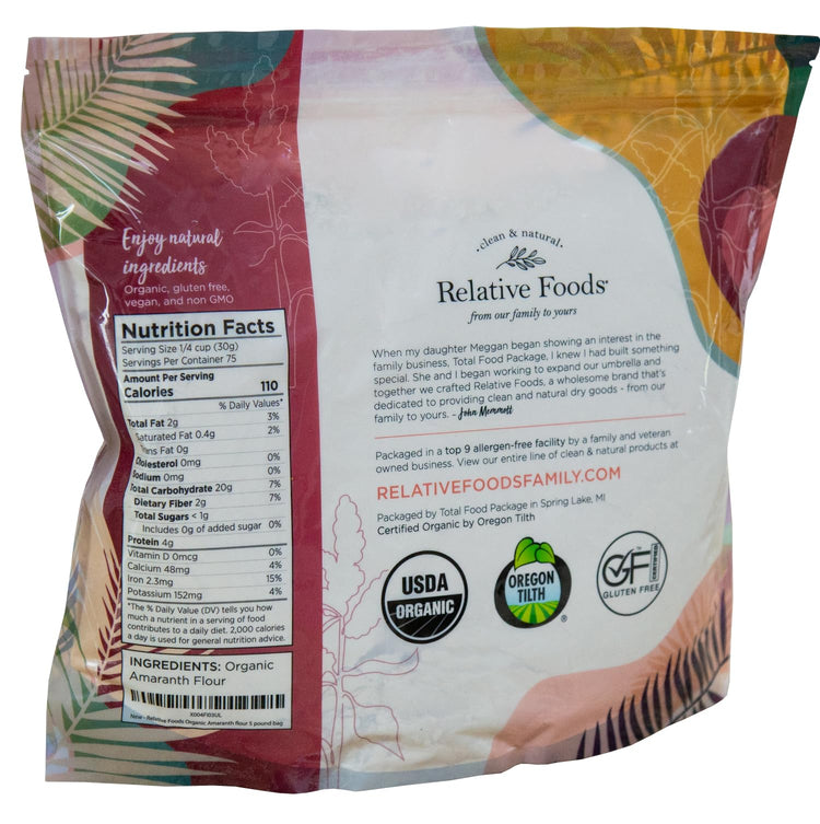Organic Amaranth Flour (80 Ounce)