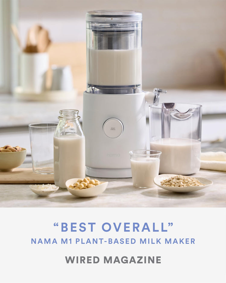 M1 - Plant-Milk Maker - Homemade oat and nut milk - White (32 Fl Oz)