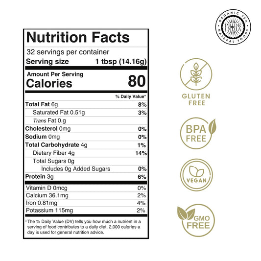 Flax Meal Flour 1 lbs (16 Ounce)
