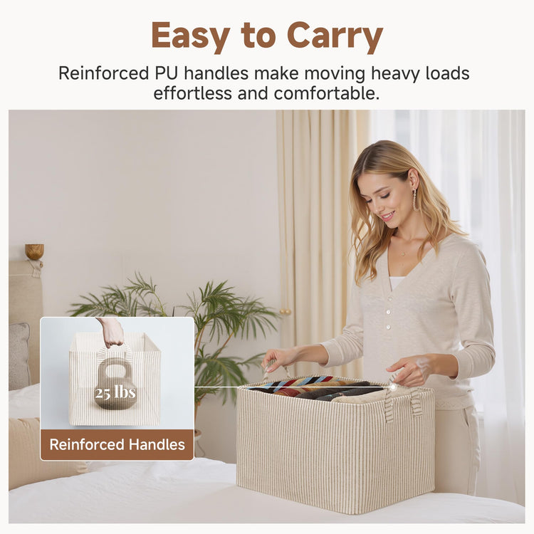 Fabric Storage Bins (2 Count)
