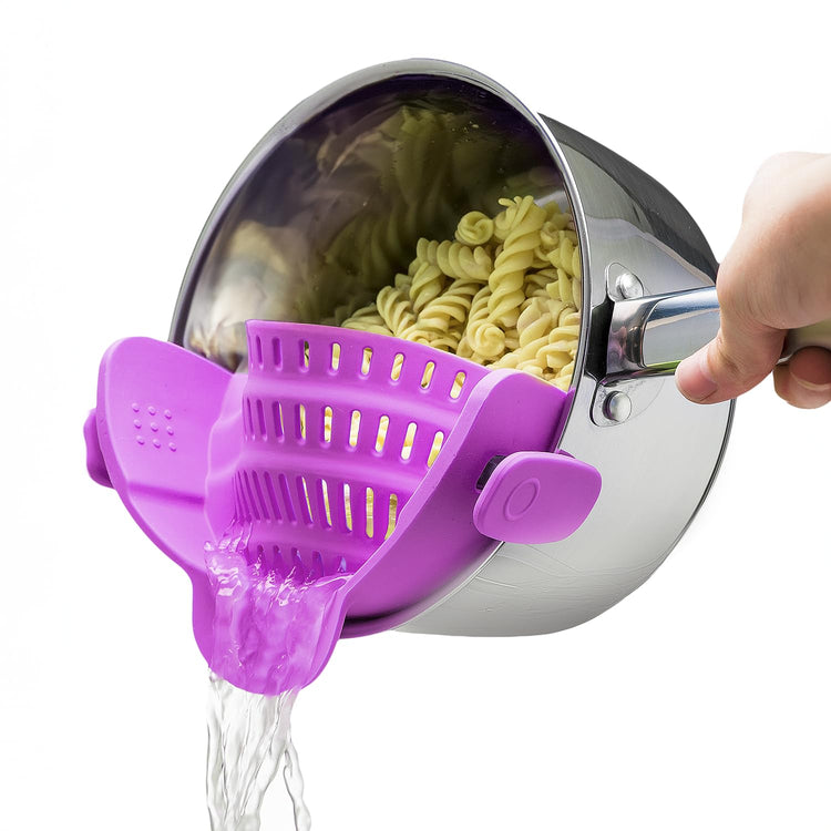Snap N Strain Pot and Pasta Strainer