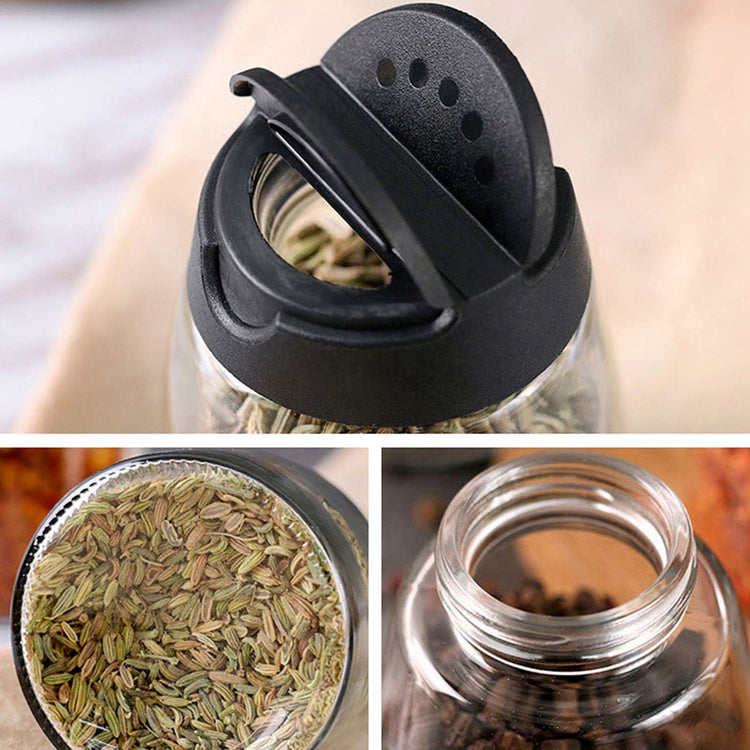 Glass Spice Jars (11 Count)