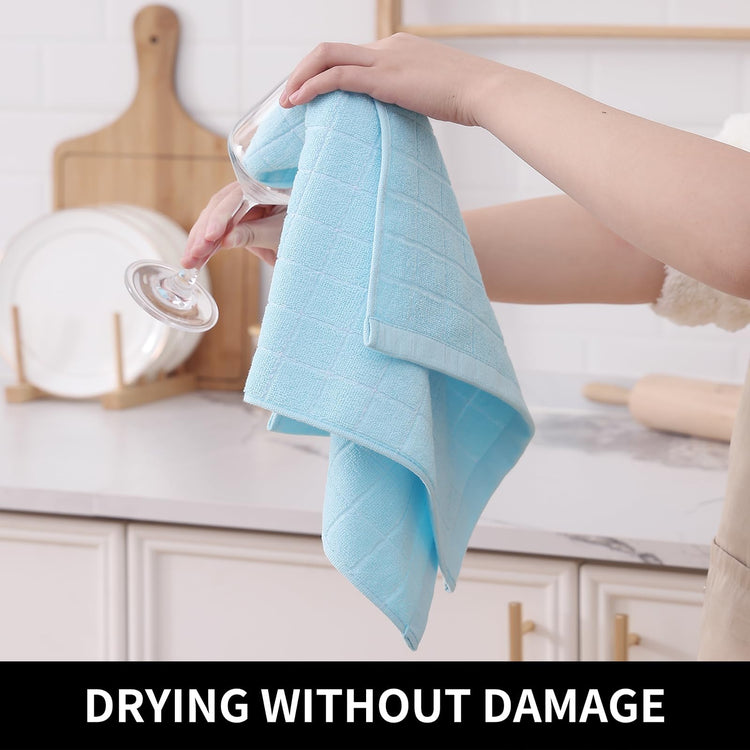 100% Cotton Terry Kitchen Towels (6 Count)