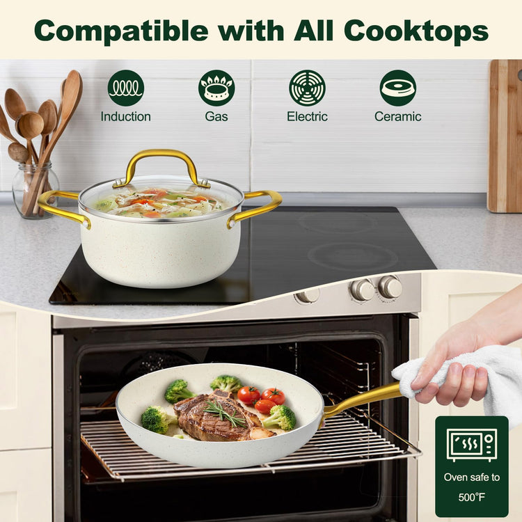 Pots and Pans Set 7 piece