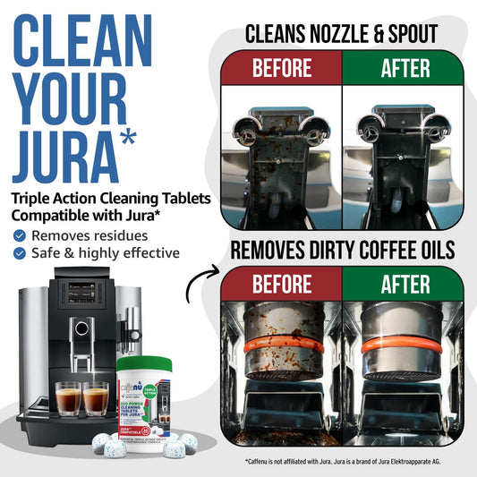 Jura Compatible Cleaning Tablets (30 Count)