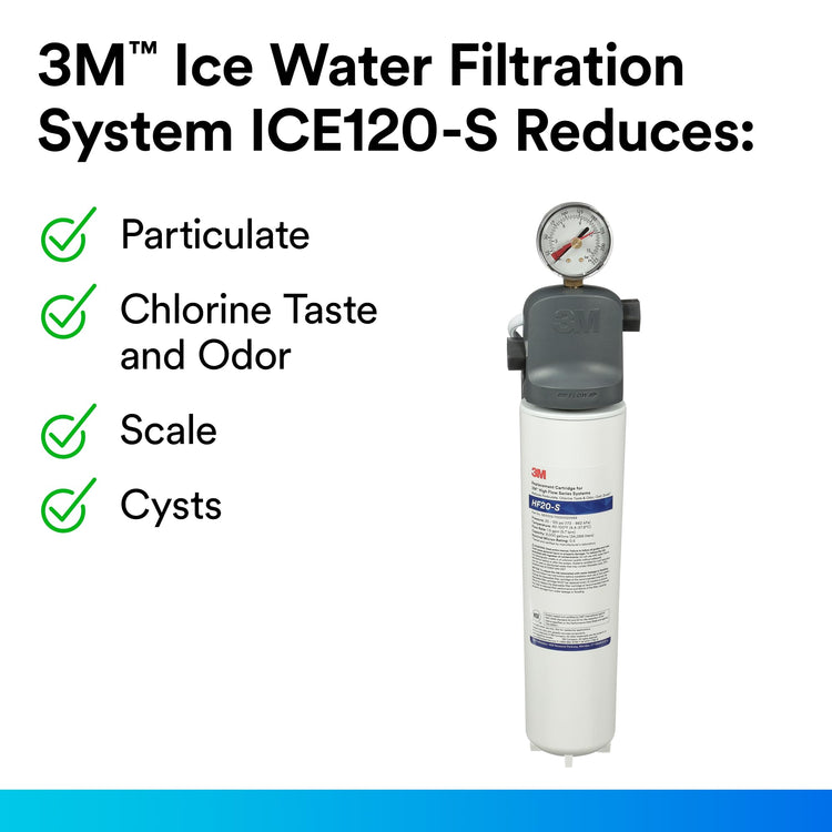 3M High Flow Series Ice Water Filtration System ICE120