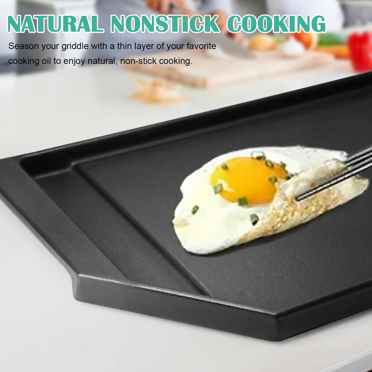 Cast Iron Griddle Replacement for GE Stove Top