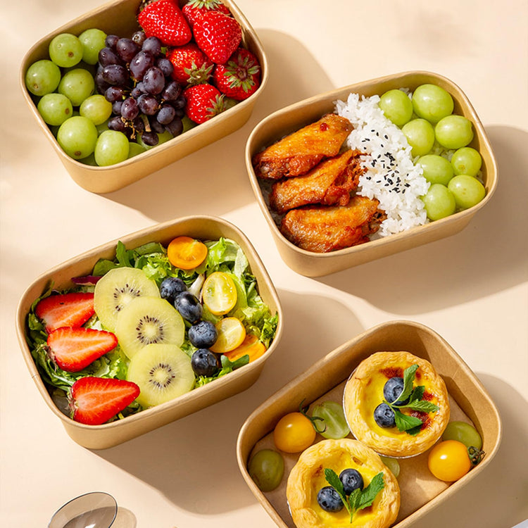 50 Pack 25oz Paper Bowls (50 Count)