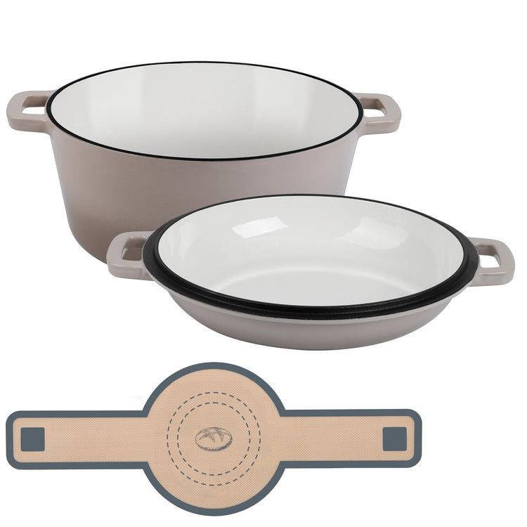 5 Quart Enameled Cast Iron Dutch Oven
