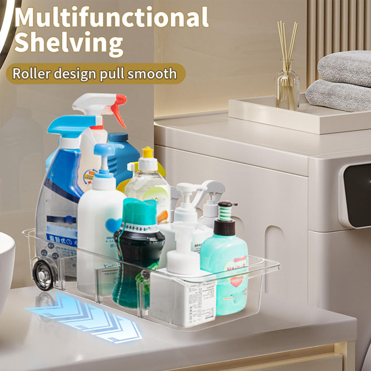 Roll Out Refrigerator Organizers and Storage (3 Compartments)