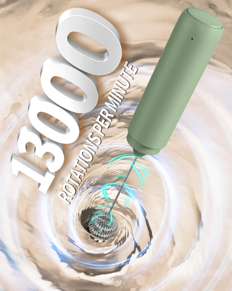 Rechargeable Milk Frother Handheld