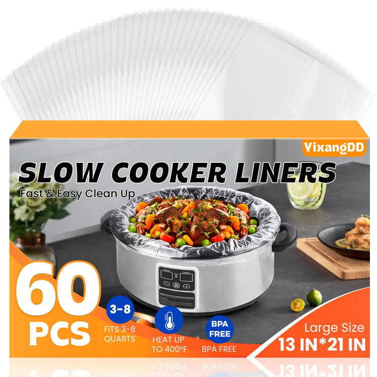 60 Pack Slow Cooker Liners