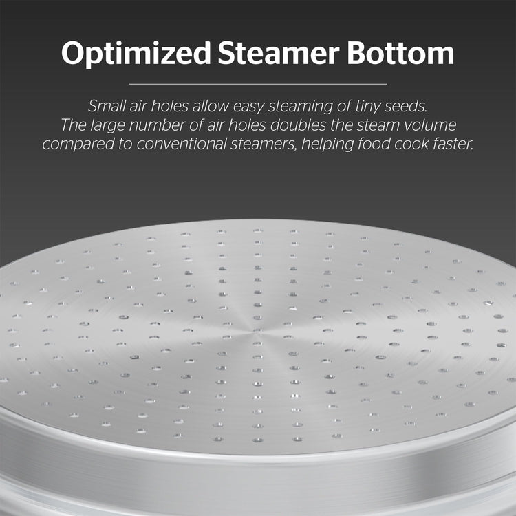 2 Tier Stainless Steel Steamer Pots