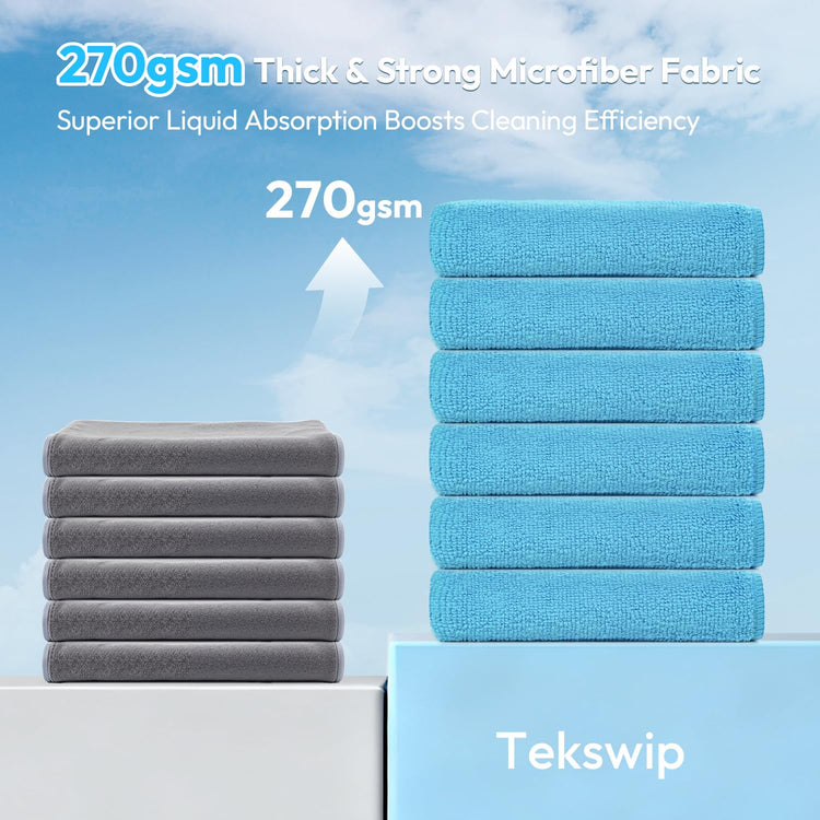 Microfiber Cleaning Cloth (12 Count)