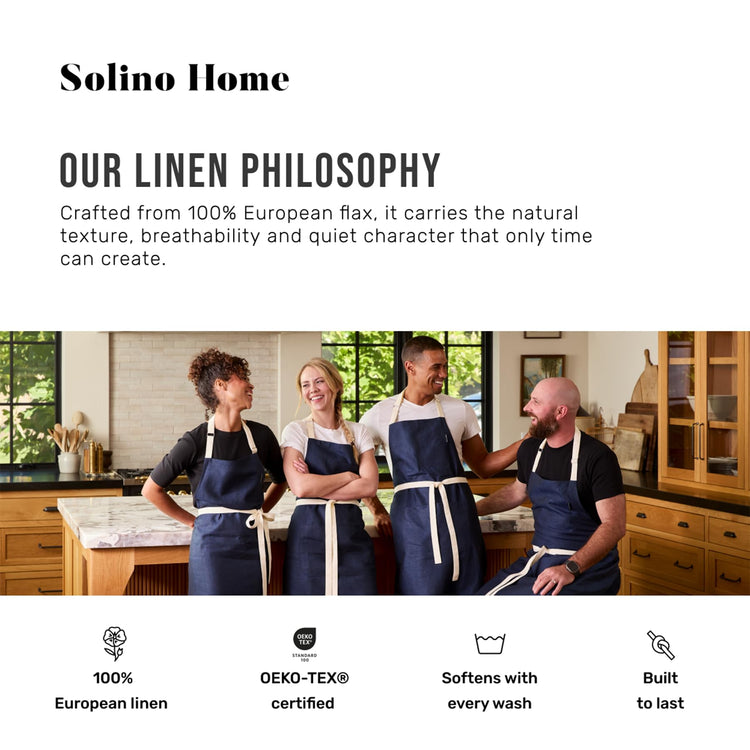 100% Linen Apron