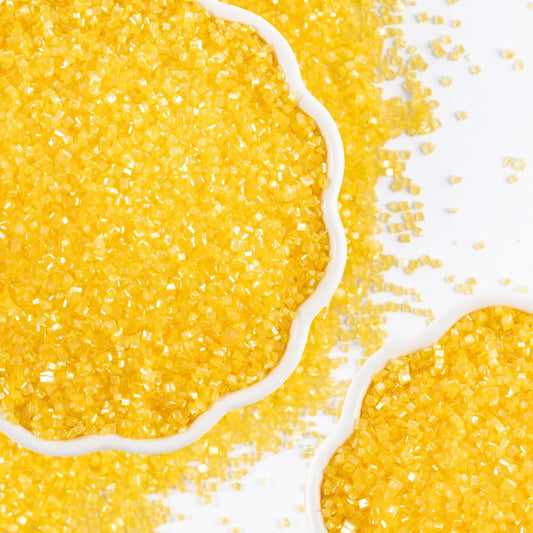 Yellow Sanding Sugar 150g (5.3 Ounce)