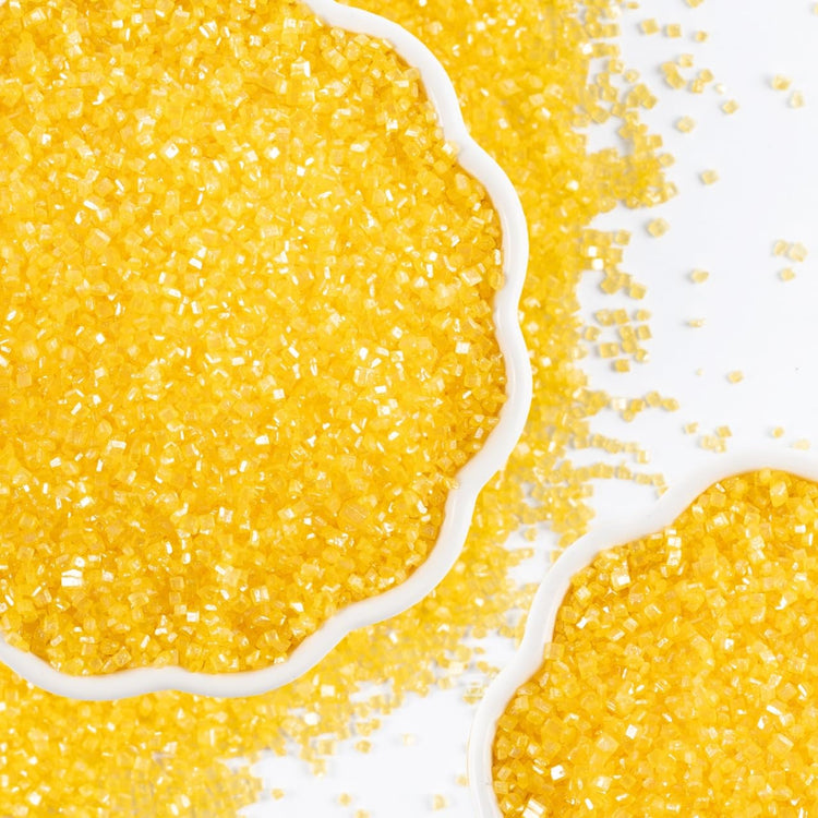 Yellow Sanding Sugar 150g (5.3 Ounce)