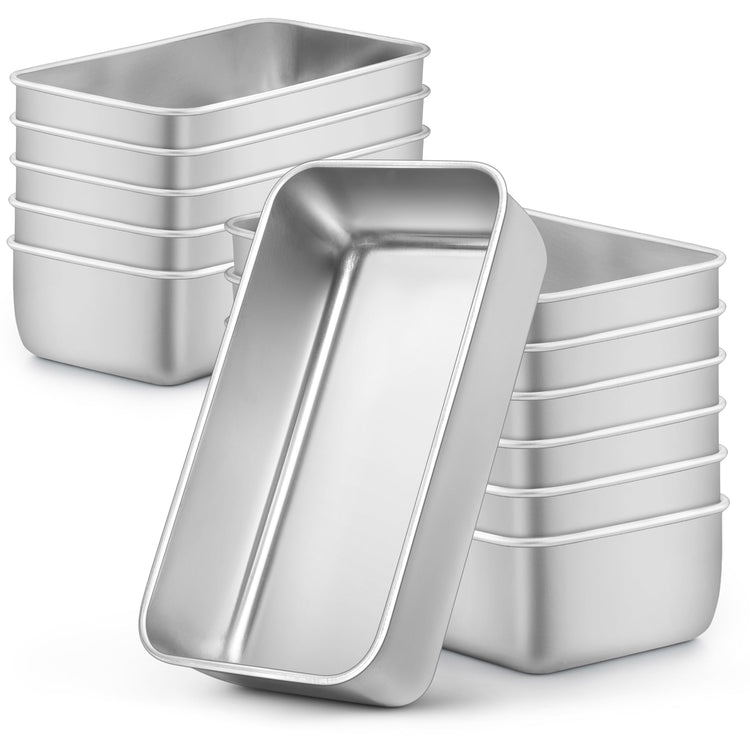 Bread Loaf Pans Set of 12 (6.67 Count)