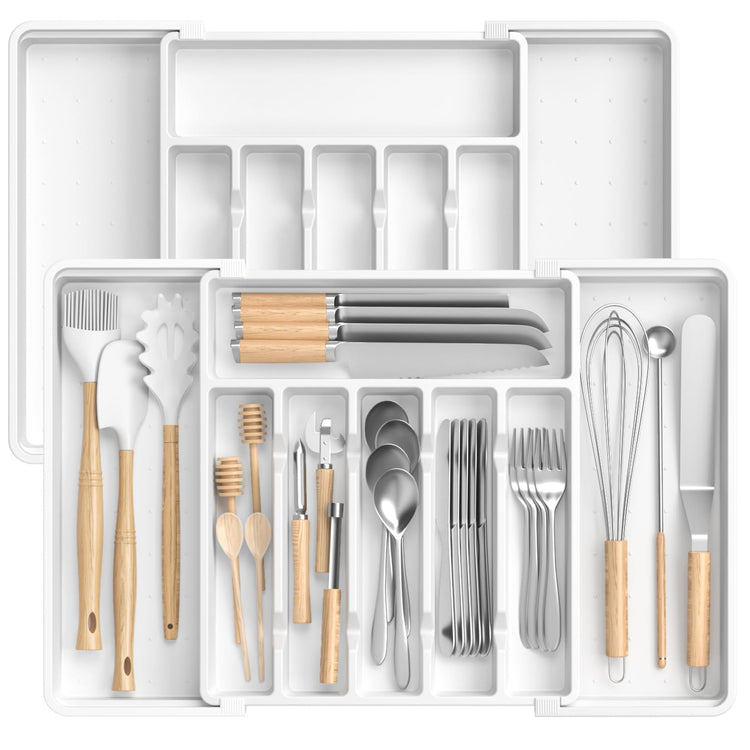 Large Silverware Organizer (2 Count)