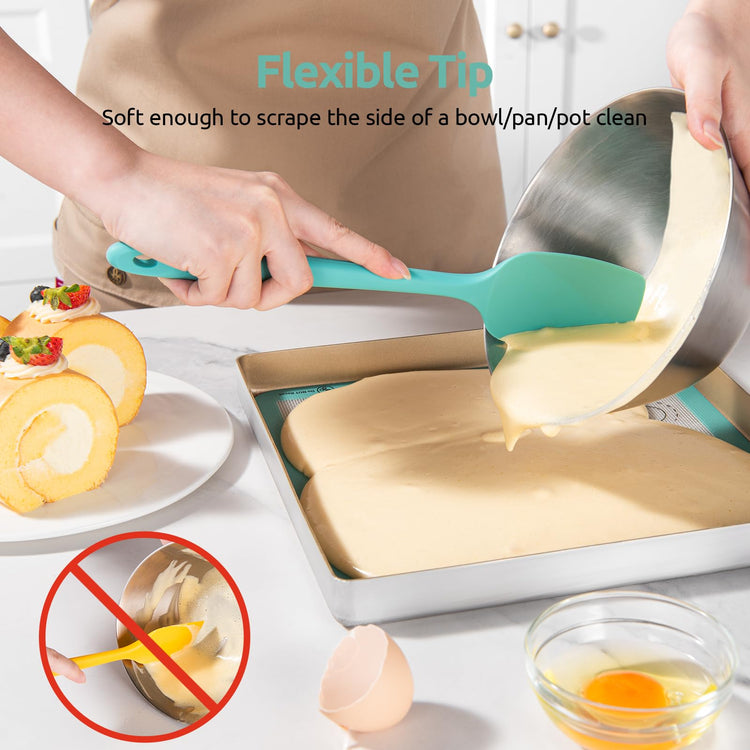 Silicone Spoon Spatula Set of 3 (3 Count)
