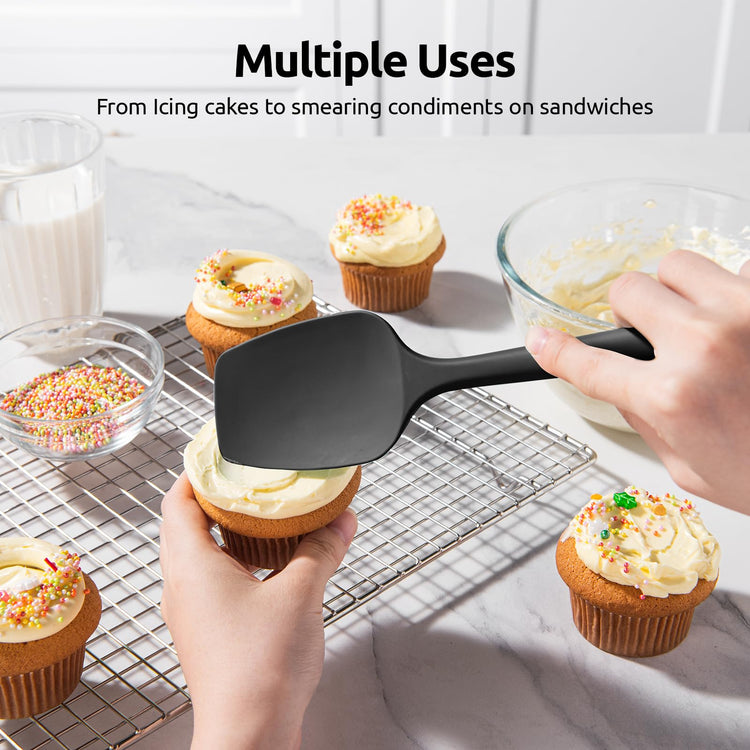 Silicone Spoon Spatula Set of 3