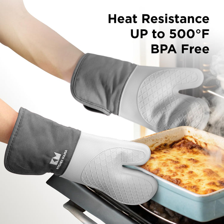 UltraShield Silicone Oven Mitts (2 Count)