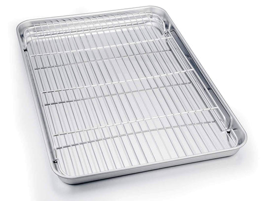 Baking Sheet with Cooling Rack Set