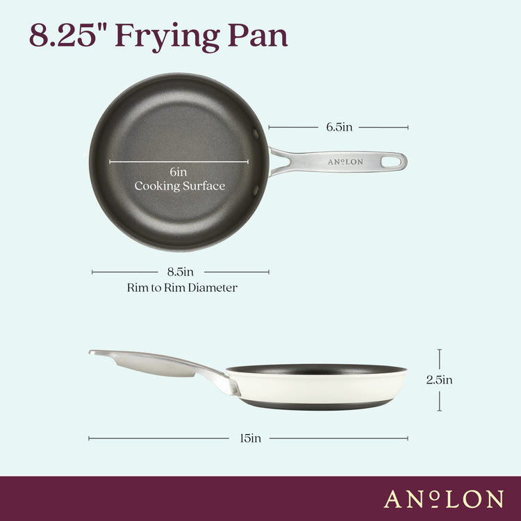 Achieve Hard Anodized Nonstick Frying Pan