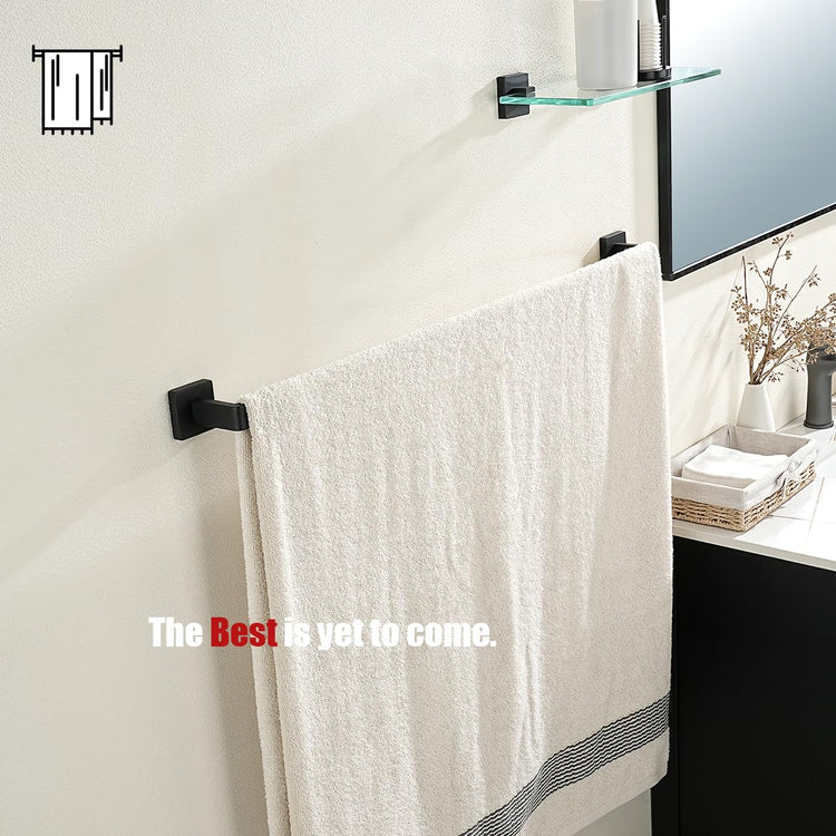 Black Towel Bar