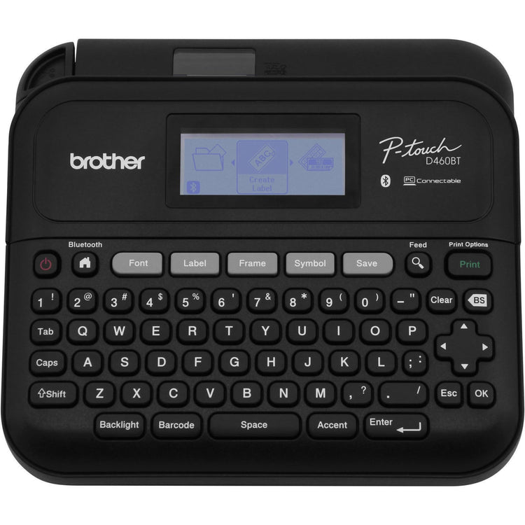 P-Touch PT-D460BT Business Expert Connected Label Maker | Connect and Create via Bluetooth® on TZe Label Tapes up to ~3/4 inch, White