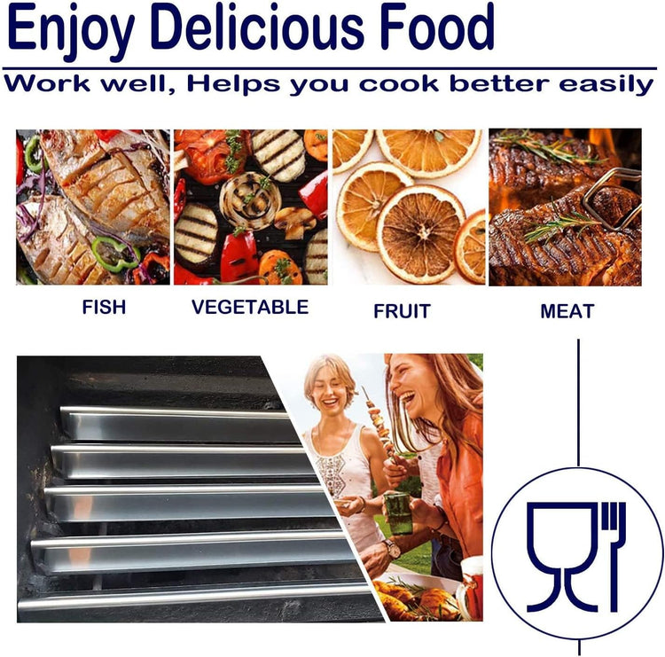 Grill Parts for Weber Genesis e330 Grill Parts, for Genesis E310 E320 E330 S310 S320 S330 EP310 EP320 EP330 Sear Burner, 4 Burner Tubes 5 Flavor Bars 2 Heat Deflectors Weber 62752 7620 7622 7621