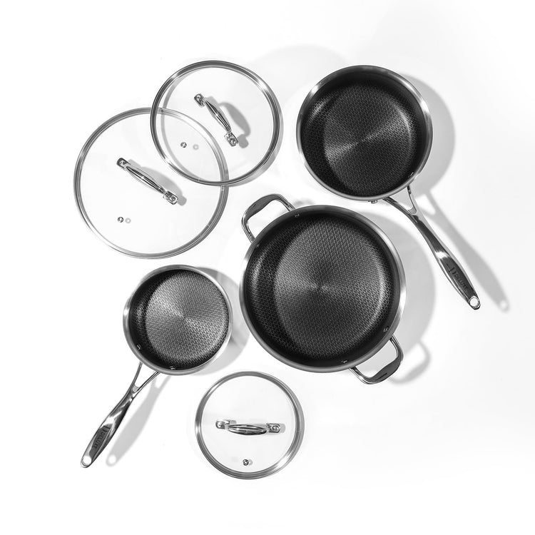 Hybrid Ceramic Nonstick 6 Pc Pot Set