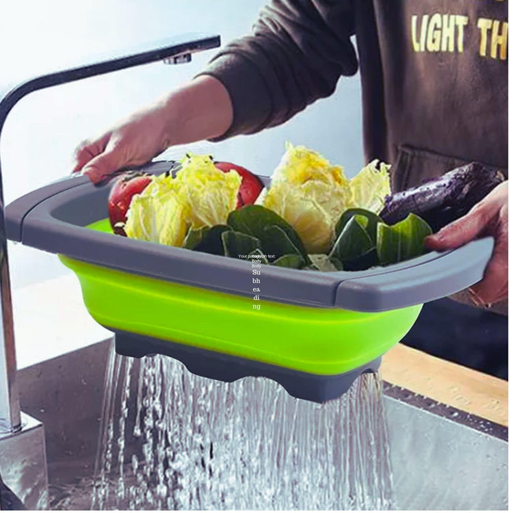 Collapsible Silicone Colander
