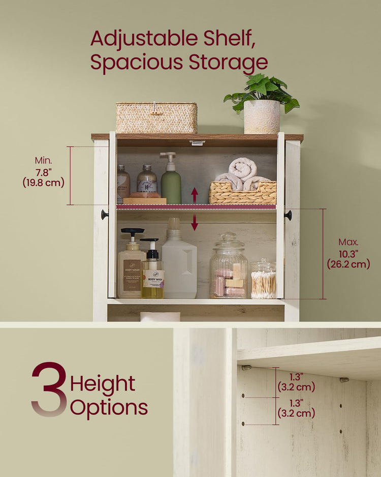 Over the Toilet Storage Cabinet
